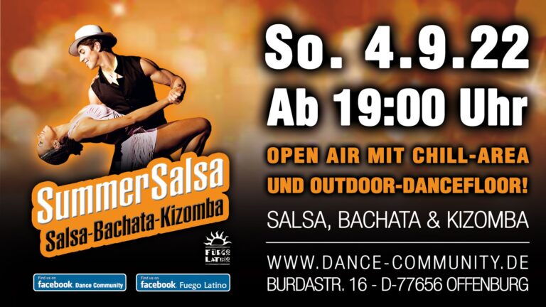 Read more about the article SUMMER-SALSA-Open Air in Offenburg